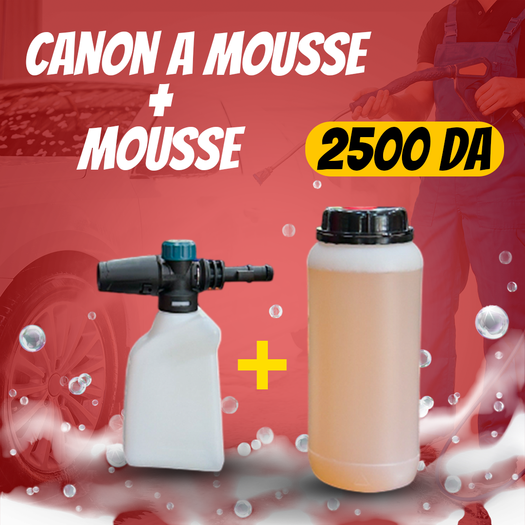Canon a mousse  + Mousse 1L - Image 1